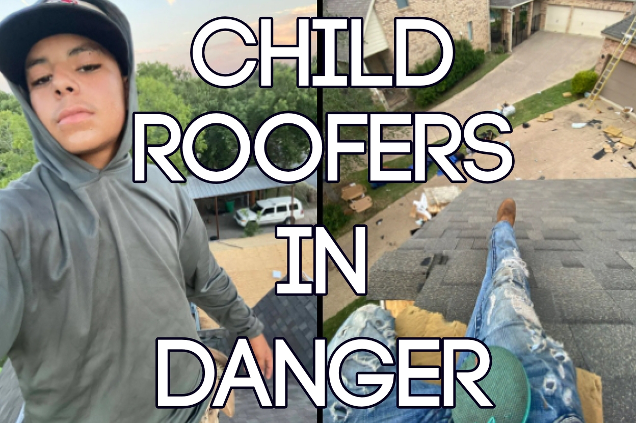 illegal child roofers