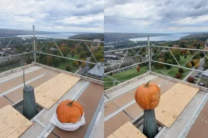 2023 mcgraw tower pumpkin