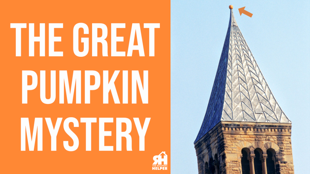 Cornell Pumpkin Mystery and Roof Restoration