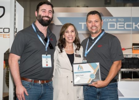 METALCON Announces Top Product Award Winners METALCON presents award to Malco Tools.jpg