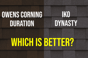owens corning duration iko dynasty shingle comparison