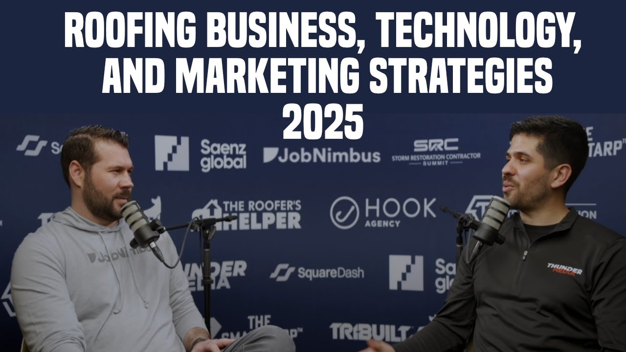 Roofing Business, Technology, and Marketing Strategies with JobNimbus