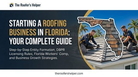 how to start a roofing company in florida