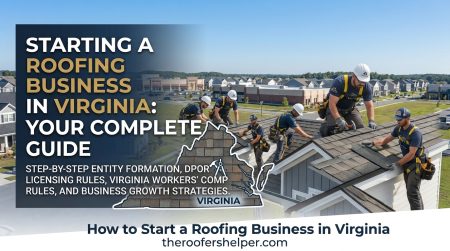 How To Start A Roofing Business In Virginia how to start a roofing business in Virginia