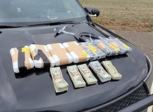 Cocaine, Eutylone, and Cash Seized from Roofing Vehicle, Two Arrested