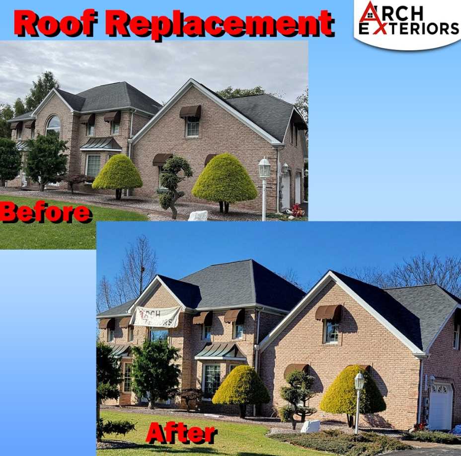 Arch Exteriors Roof Replacement