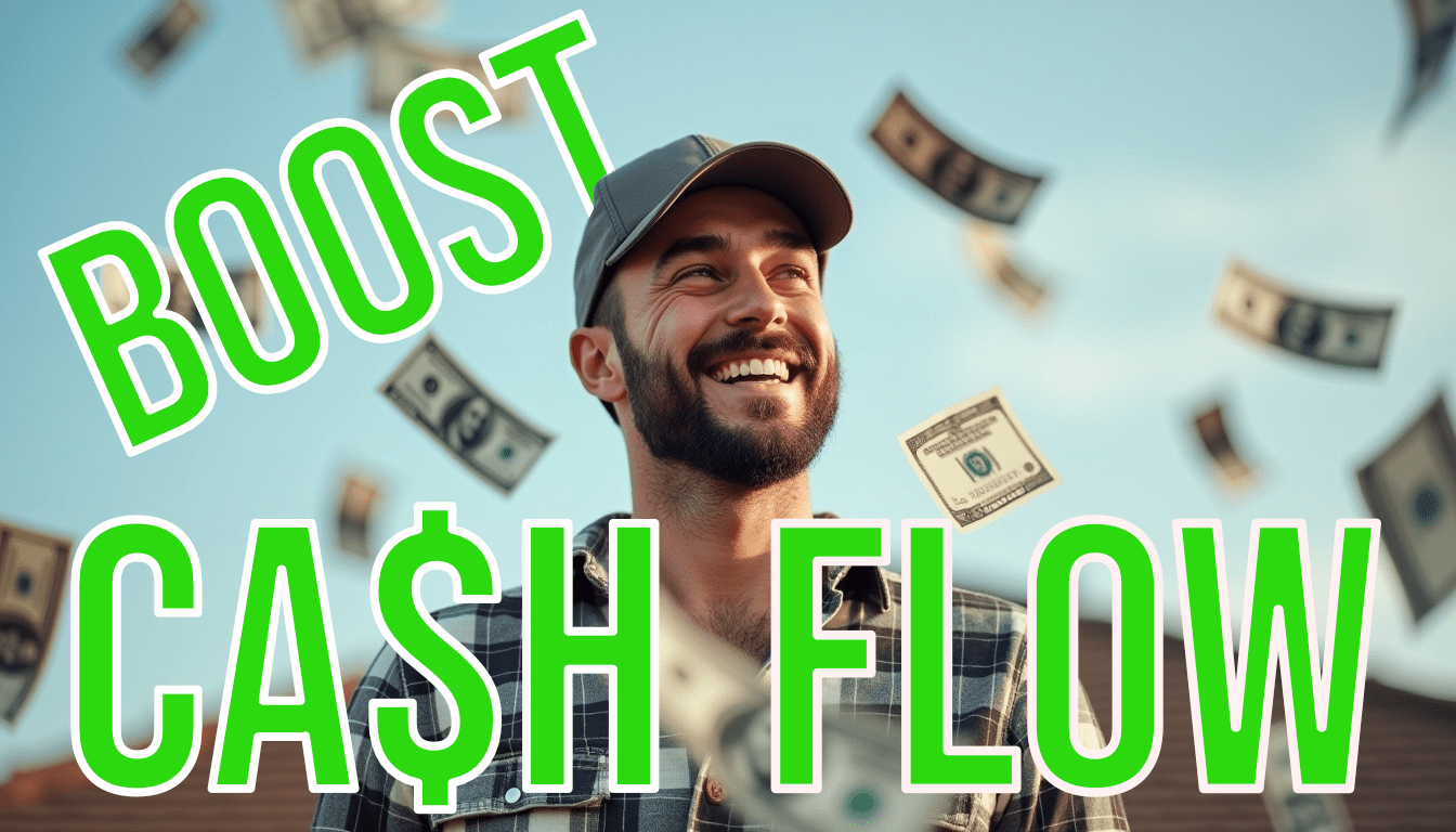 improve roofing cash flow