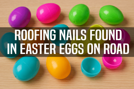 roofing nails easter eggs