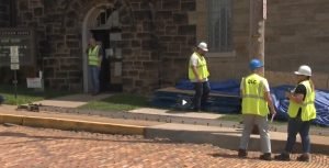 roofer killed, 3 injured after ladder hoist comes in contact with power lines