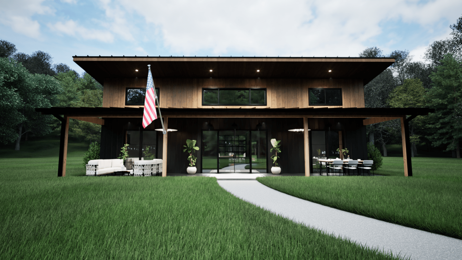 Eagles Landing render by The Barndominium Company