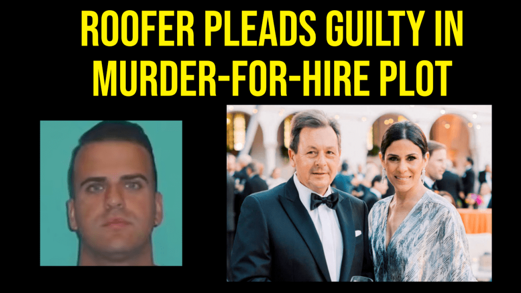 Roofer pleads guilty in murder for hire plot