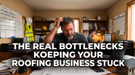The Real Bottlenecks Keeping Your Roofing Business Stuck roofing business bottlenecks