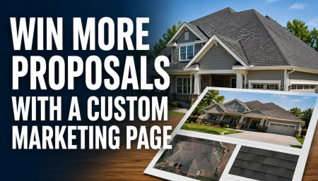 custom roofing proposal