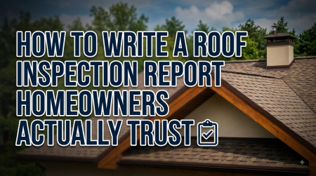 How to Write a Roof Inspection Report Homeowners Actually Trust roof inspection report
