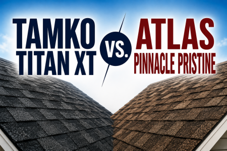 TAMKO Titan XT vs. Atlas Pinnacle Pristine: Which Shingle Is Better for Your Home? tamko titan xt vs atlas pinnacle pristine