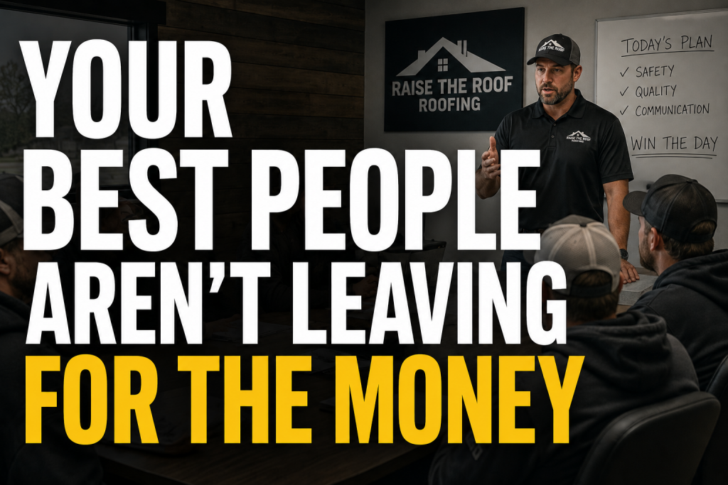Your Best People Aren’t Leaving for the Money your best people aren't leaving for money