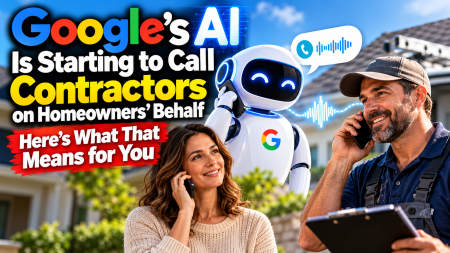 Google's AI Is Starting to Call Contractors on Homeowners' Behalf - Here's What That Means for You