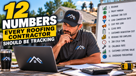 12 Numbers Every Roofing Contractor Should Be Tracking 12 Roofing Metrics Contractors Should Track