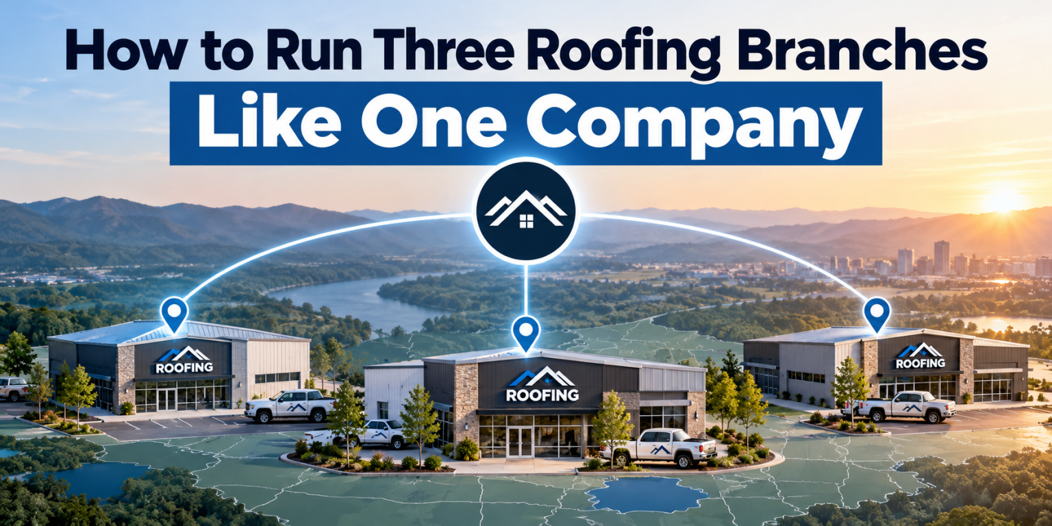 Three Roofing Branches, One Company